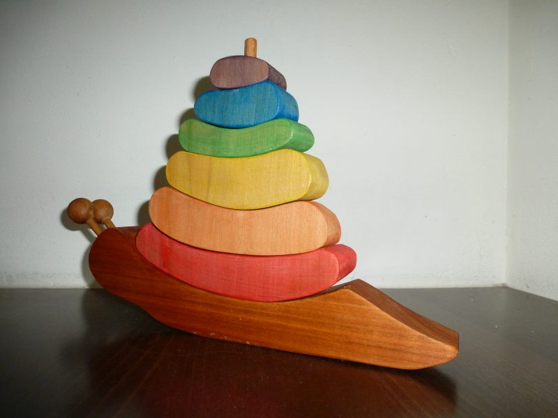Steckspiel Schnecke